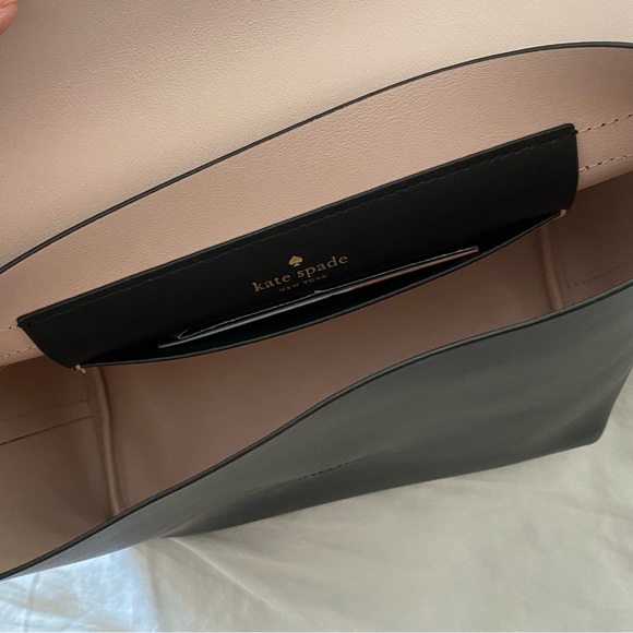 Kate Spade Black Leather Crossbody Bag (Mini Madie Bag) - Picture 5 of 7